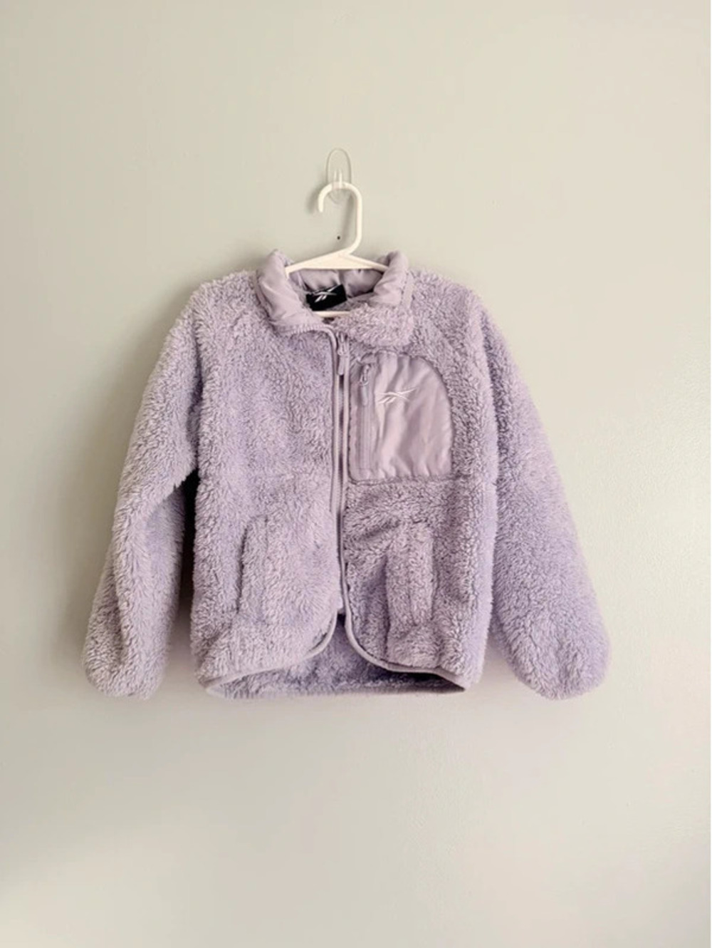 Girls’ Reebok Faux Fur Zip-Up Jacket